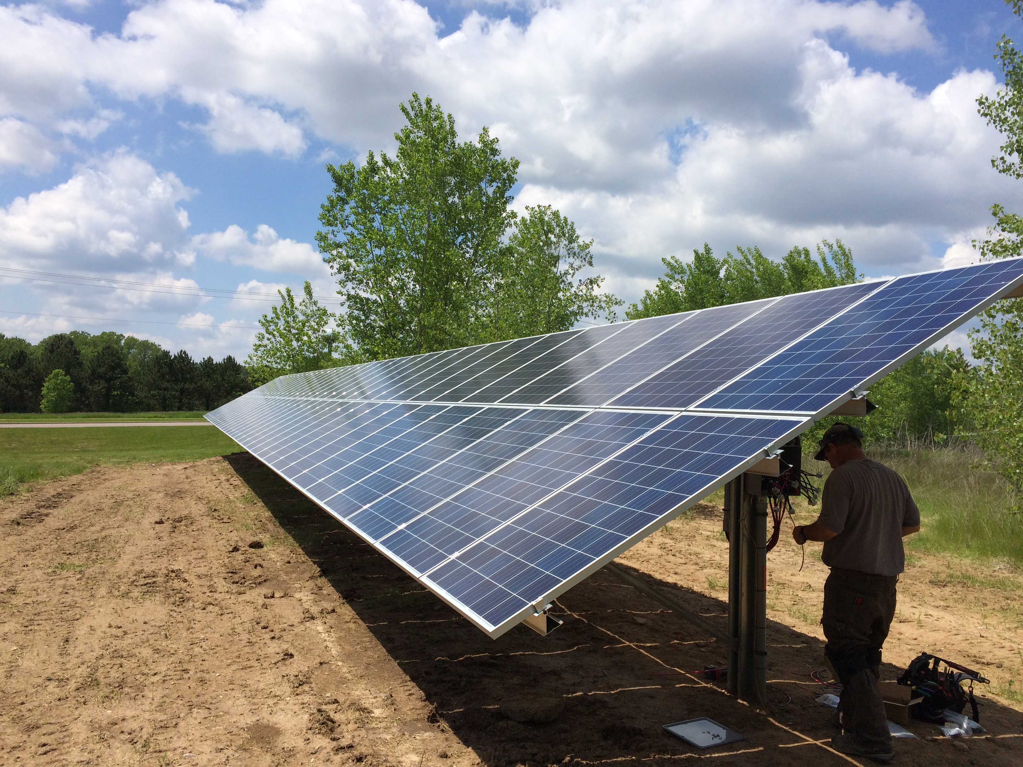 Solar Panels at Total Water Treatment