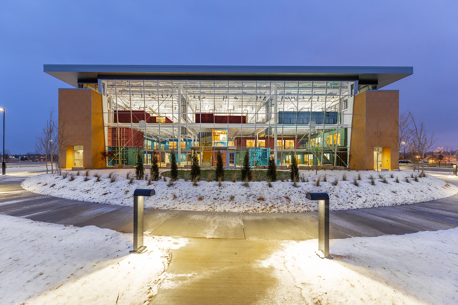 Night Time Exterior at ETC