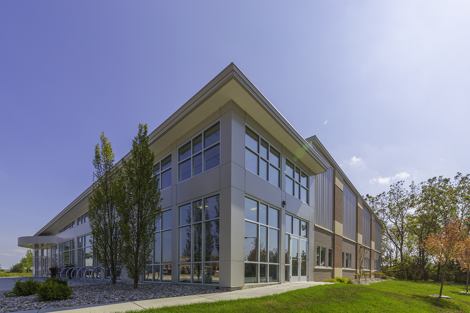 Exterior Window Front at Verona Area Community Theater