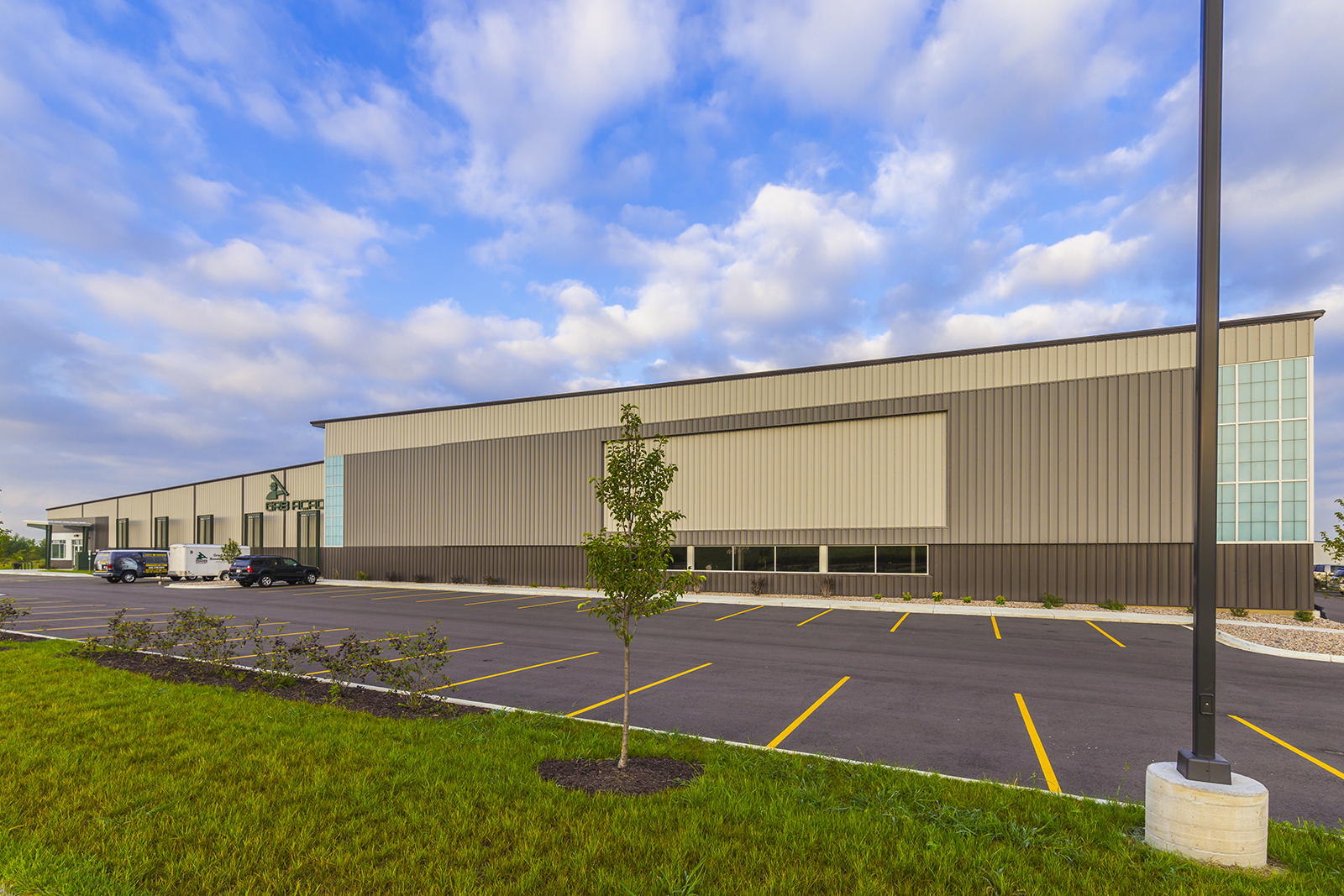 Exterior Parking Lot View at GRB Academy