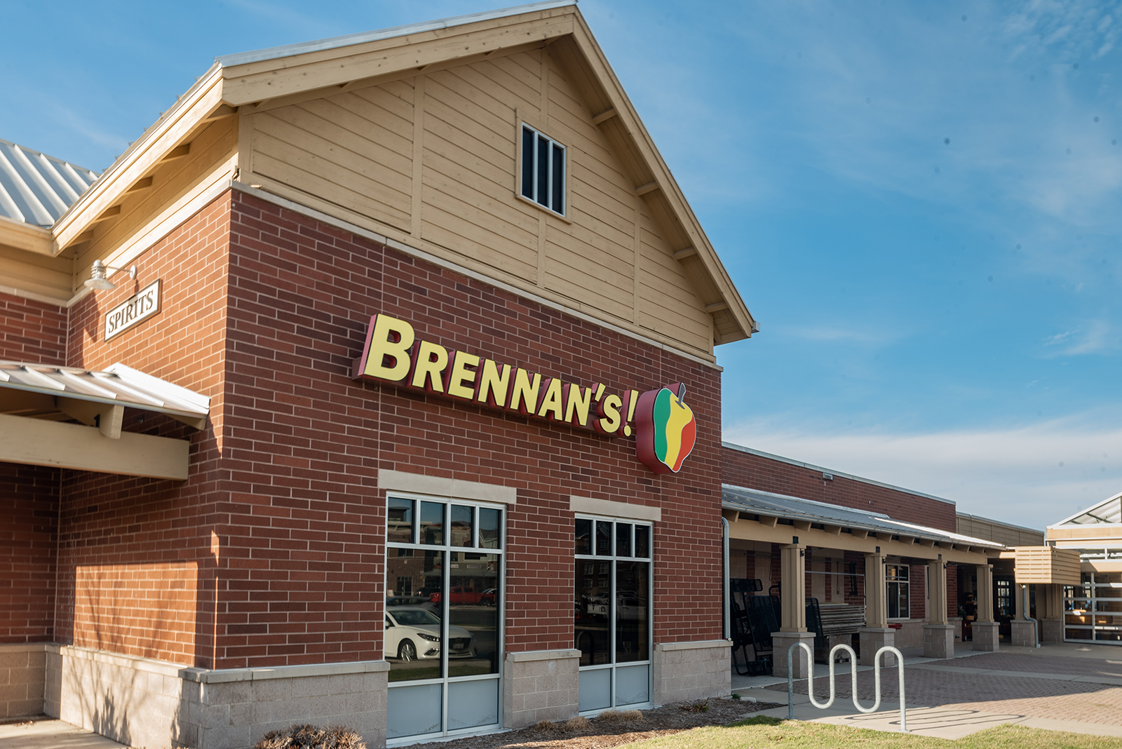 Exterior Entrance at Brennan's Cellars