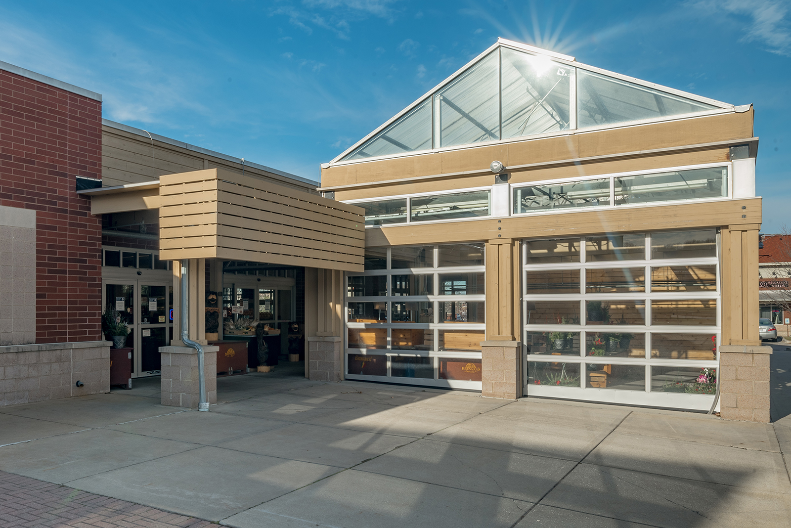 Exterior Overhead Doors at Brennan's Cellars