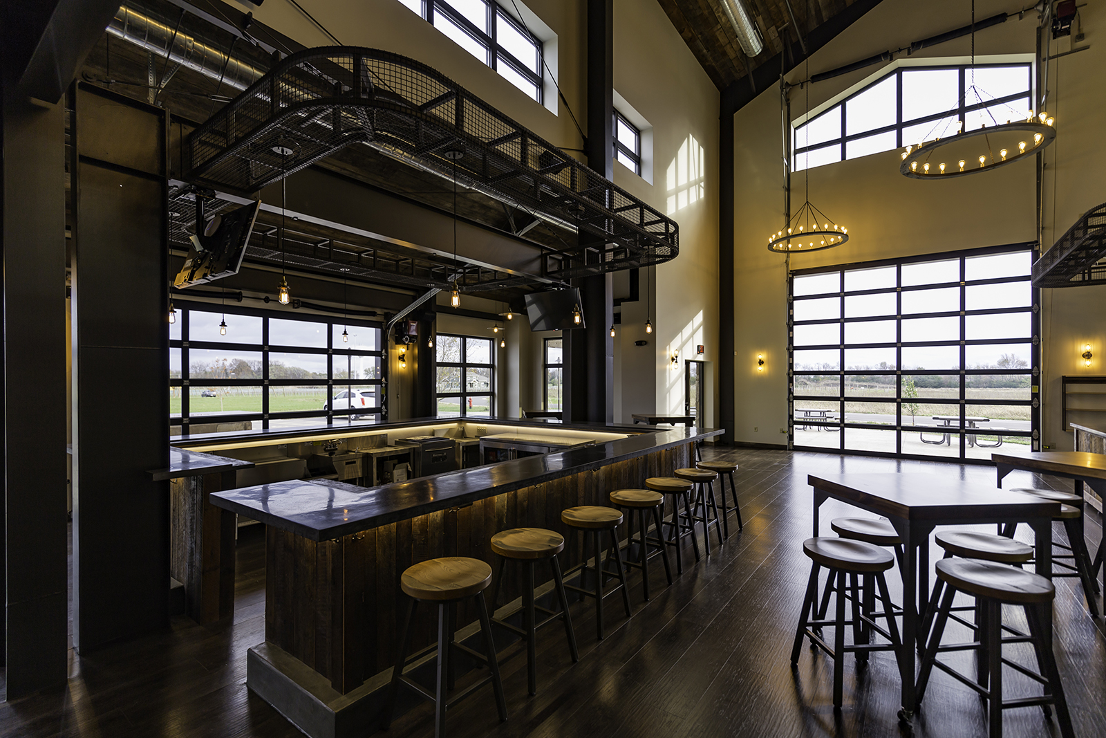 Bar at Dancing Goat Distillery