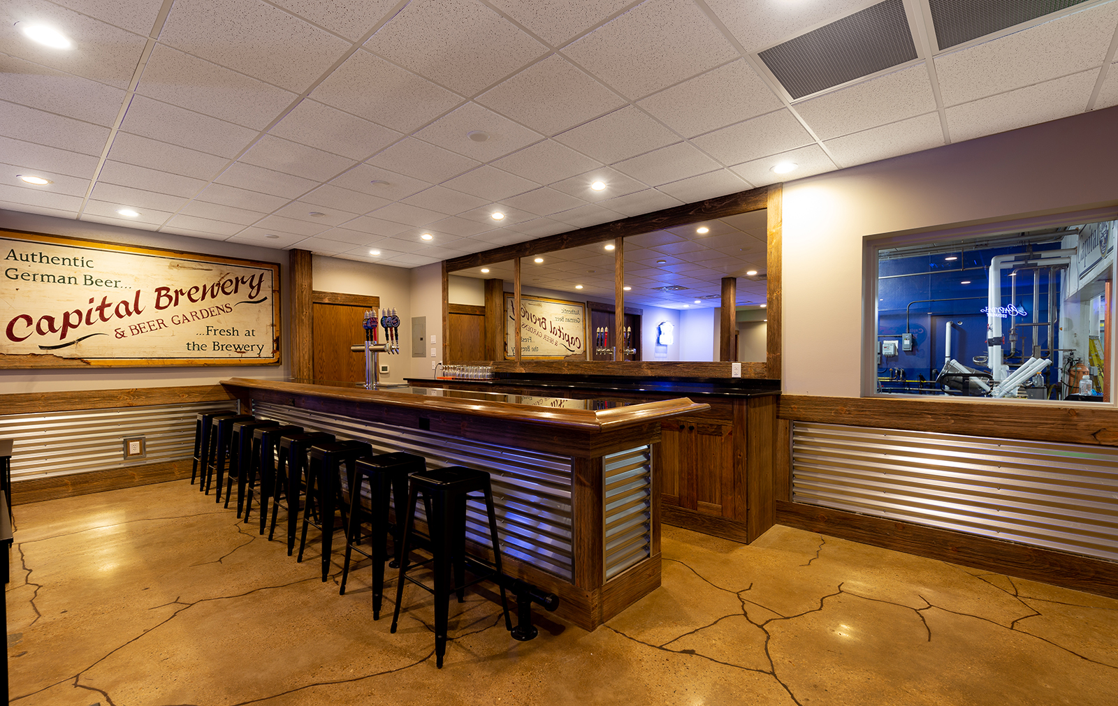 Bar at Capital Brewery