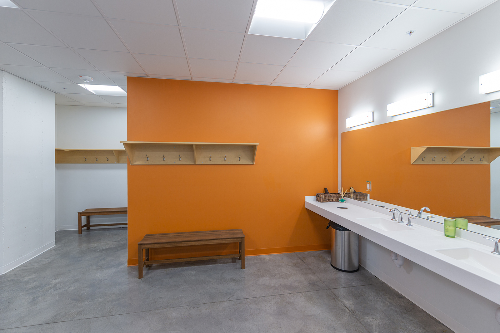 Locker Room at Inner Fire Yoga