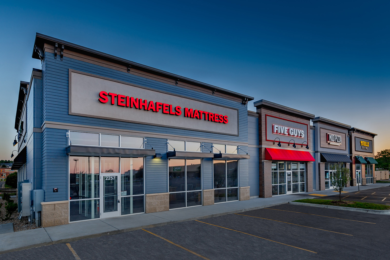 Alternate View of Multi-Tenant Building on Zeier Road