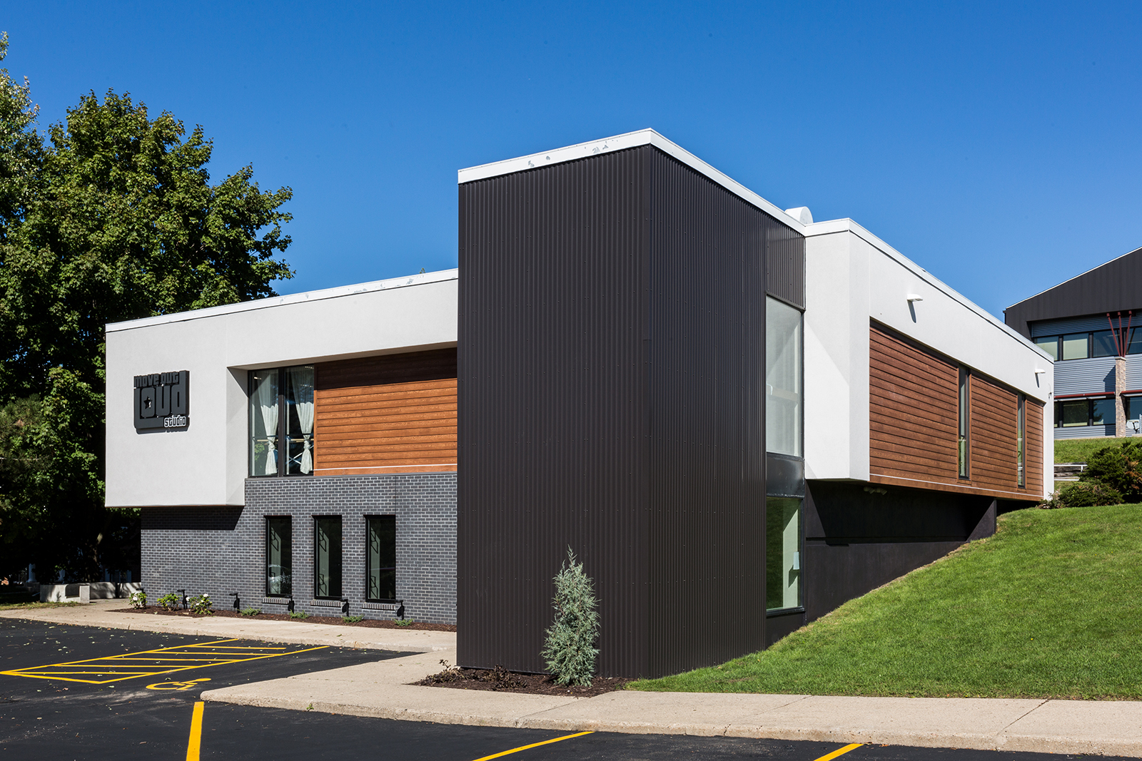 Exterior Entrance Alternate View at Move Out Loud