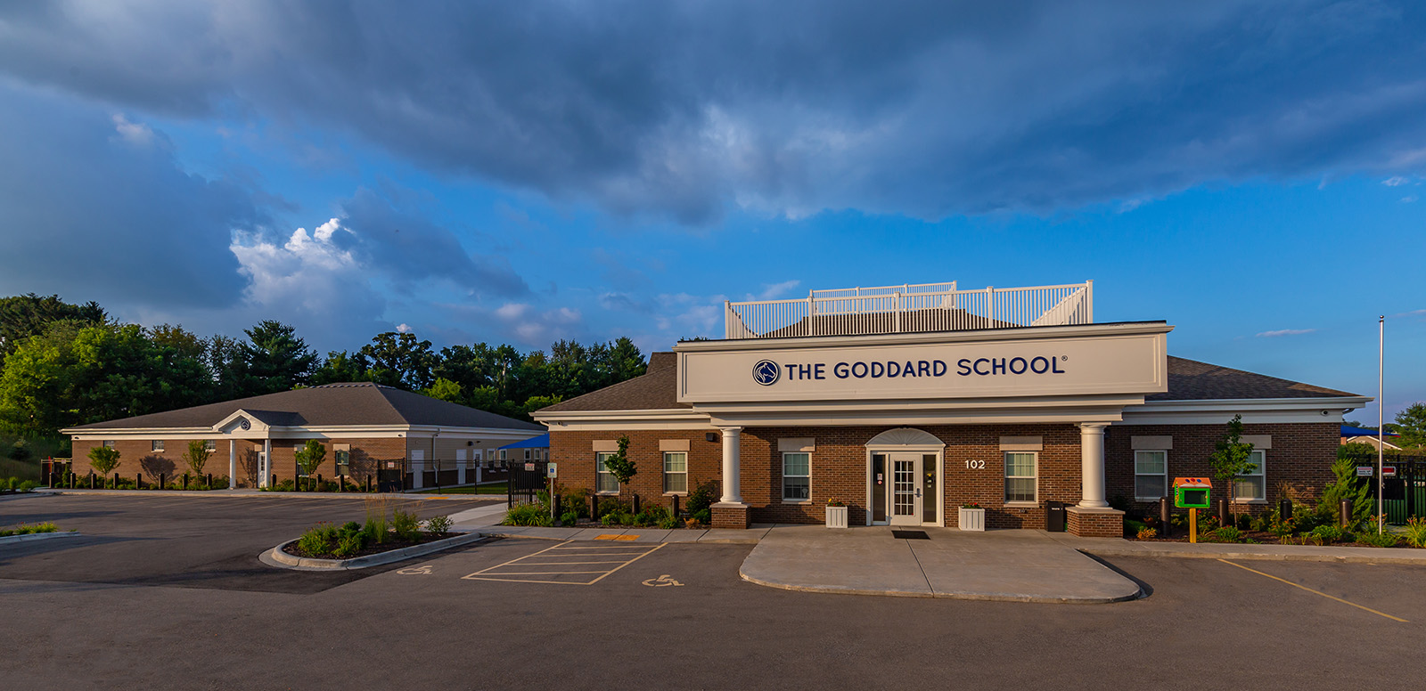 Exterior Entrance Alternate View at The Goddard School in Verona, WI