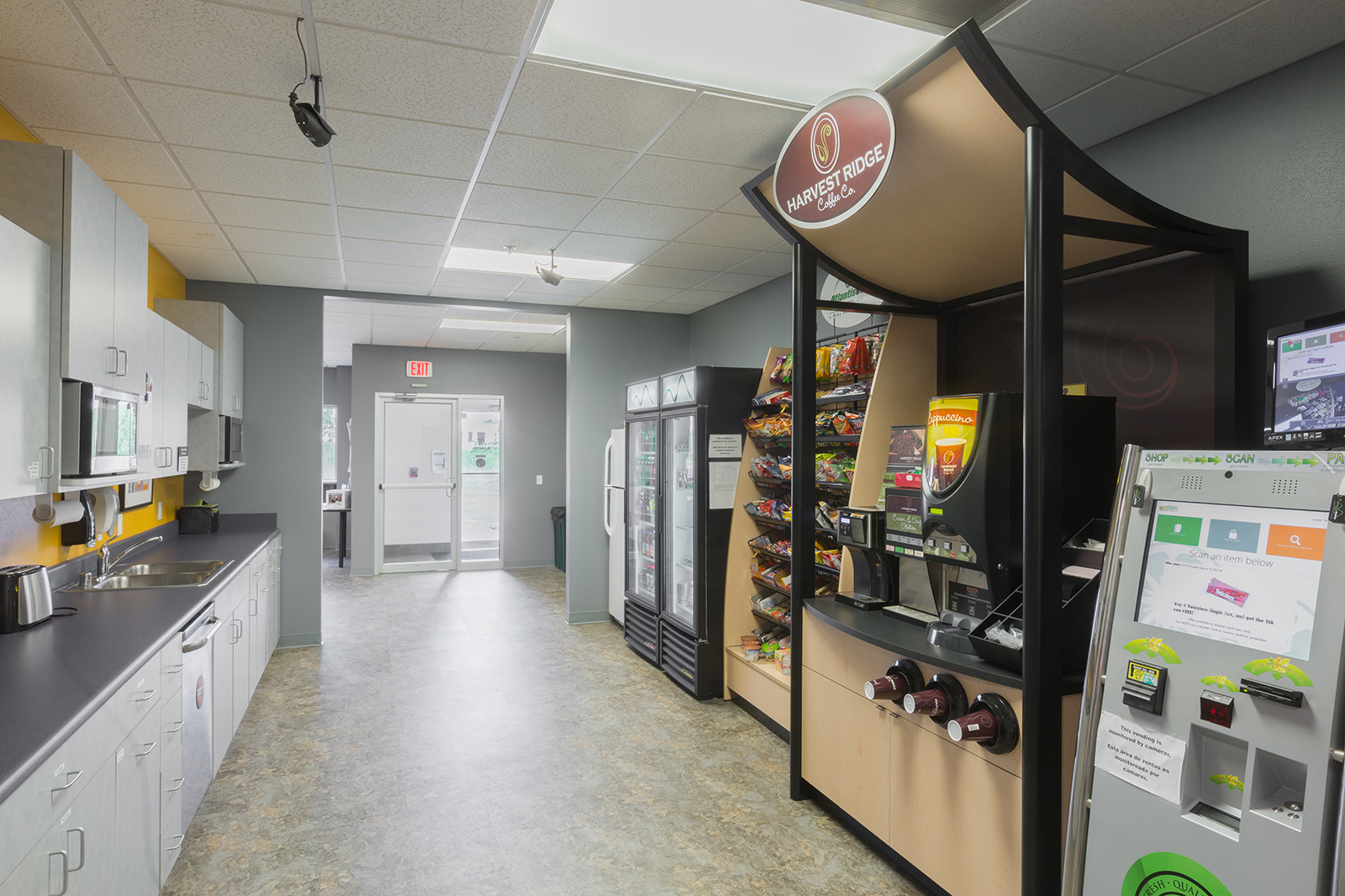 Breakroom at Suttle Straus