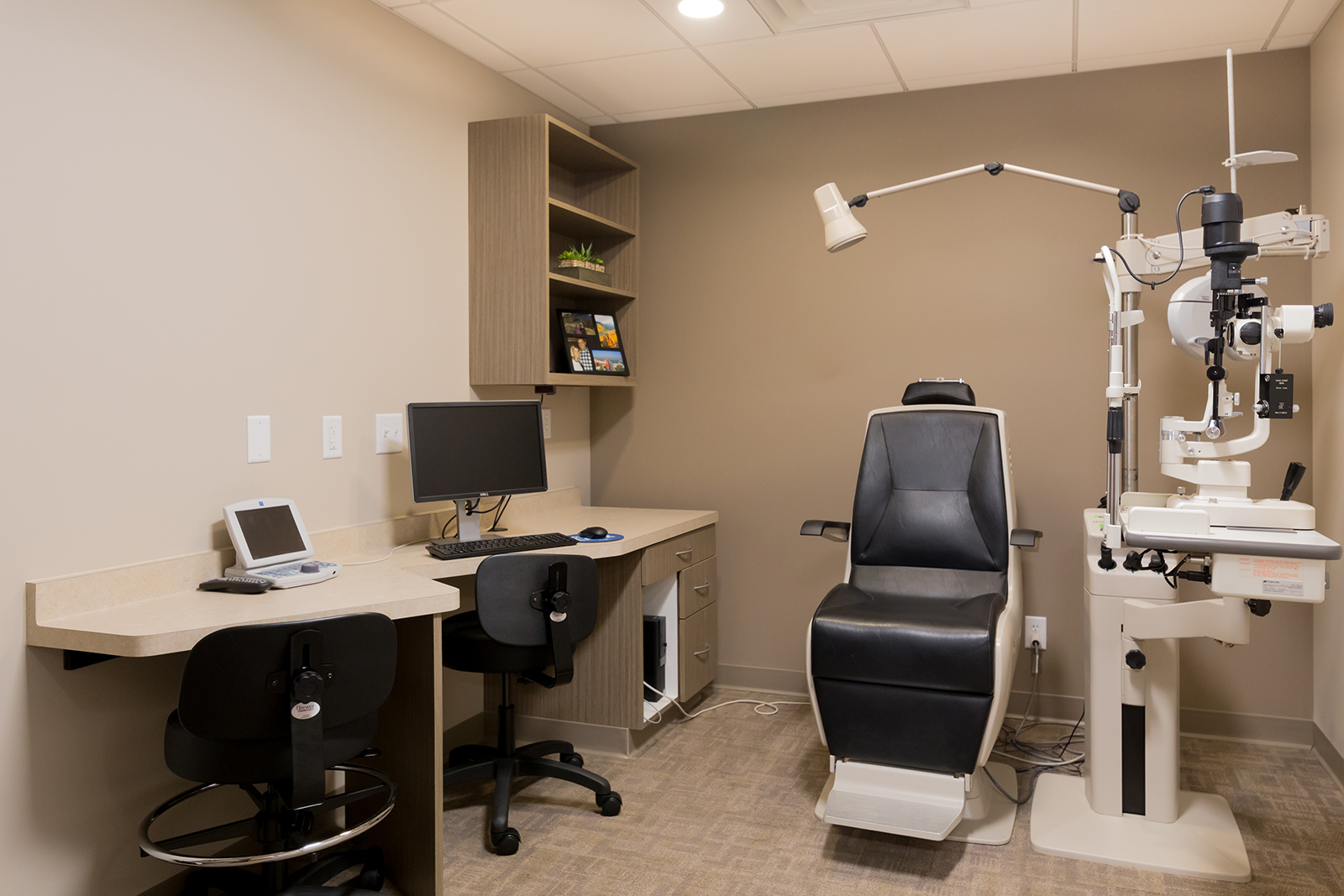 Eye Exam Suite at Isthmus Eye Care