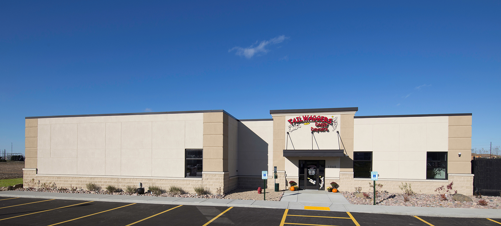 Exterior Entrance at Tailwaggers Doggy Daycare