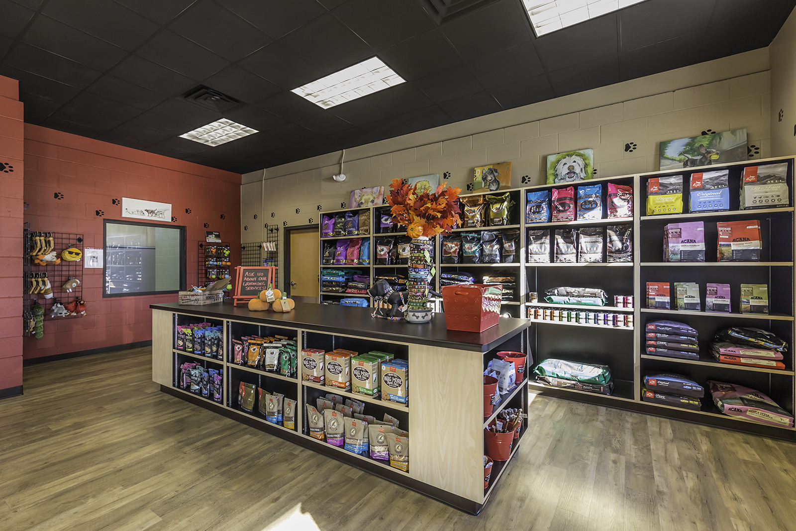 Merchandise and Pet Supplies at Tailwaggers Doggy Daycare