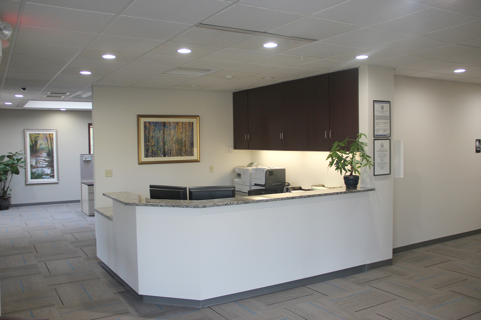 Lobby at QRL Financial