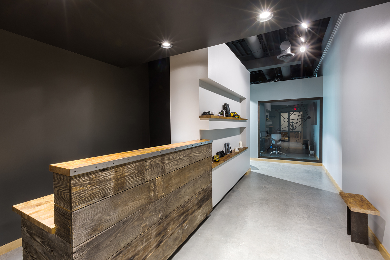 Reception Desk Area at InForm IoT Lab