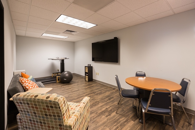 Employee Lounge at Integral Building Systems