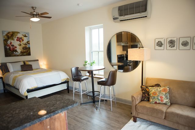 Bedroom Suite at Flannery's Apartments